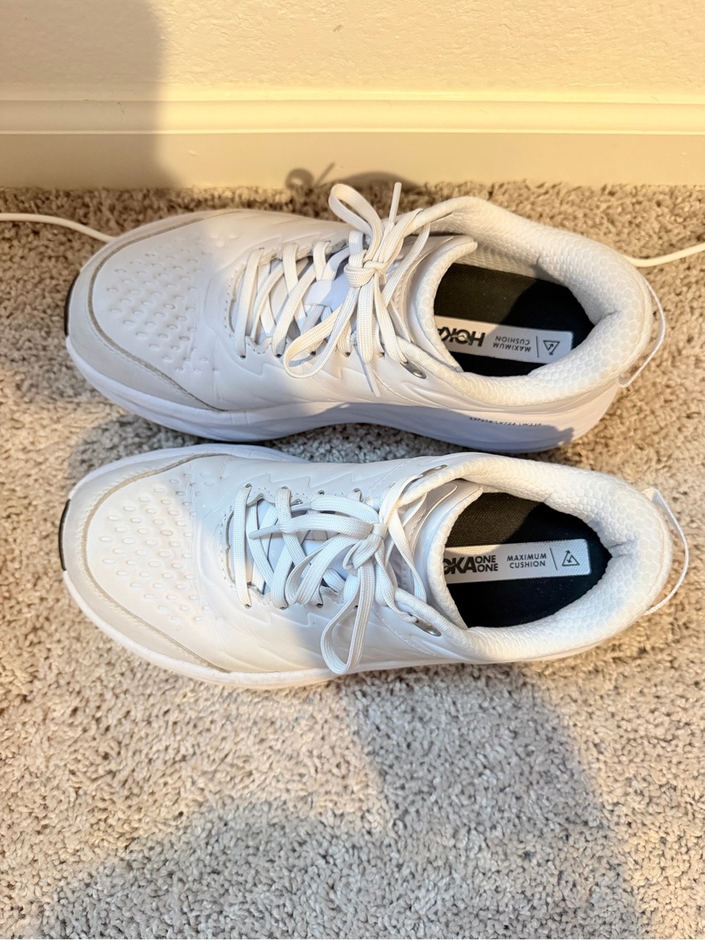 White Hoka bondi sr - Picture 2 of 5